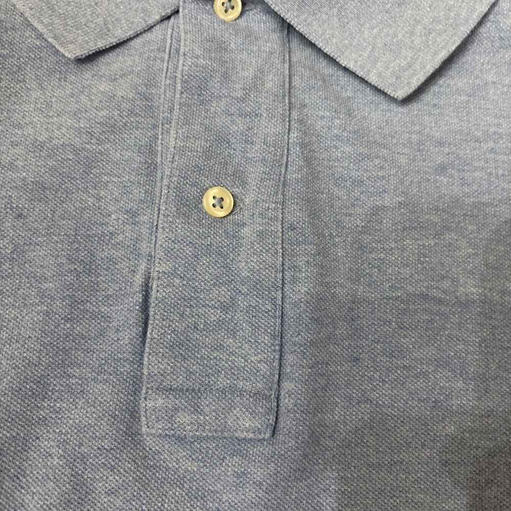 Polo Ralph Lauren Polo Shirt Mens 2XL Short Sleeve 100% Cotton Blue Pony Preppy - Picture 6 of 7